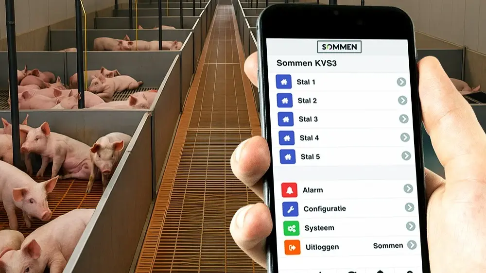 KVS3 app bediend in biggenstal